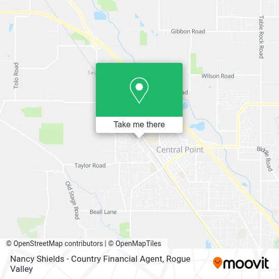 Nancy Shields - Country Financial Agent map