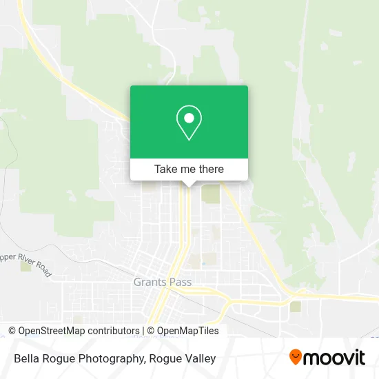 Bella Rogue Photography map