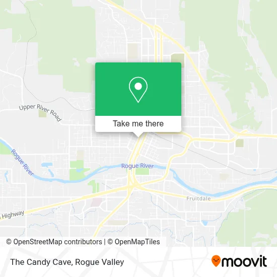 The Candy Cave map