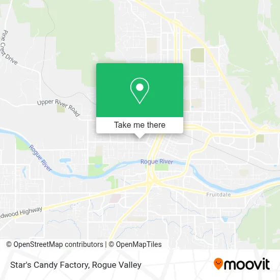 Star's Candy Factory map
