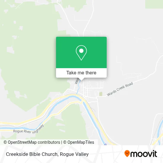 Creekside Bible Church map