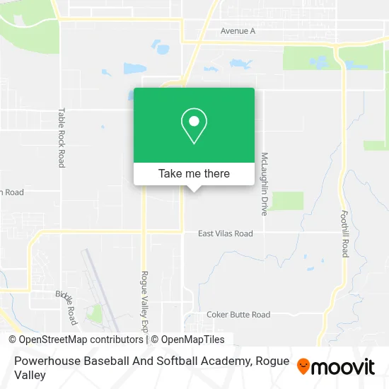 Powerhouse Baseball And Softball Academy map
