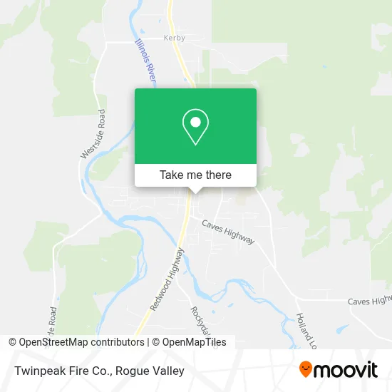 Twinpeak Fire Co. map