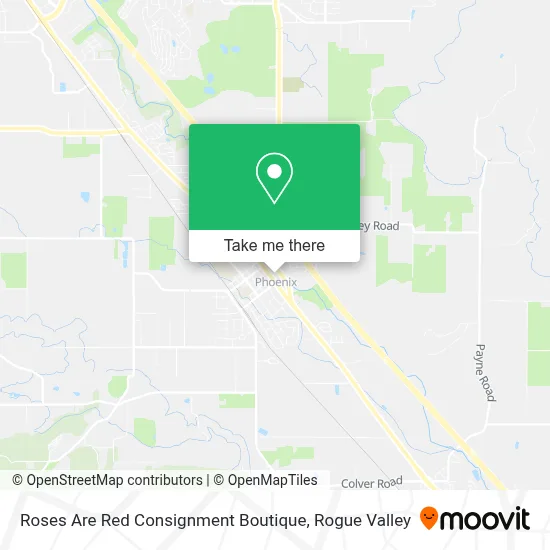 Roses Are Red Consignment Boutique map
