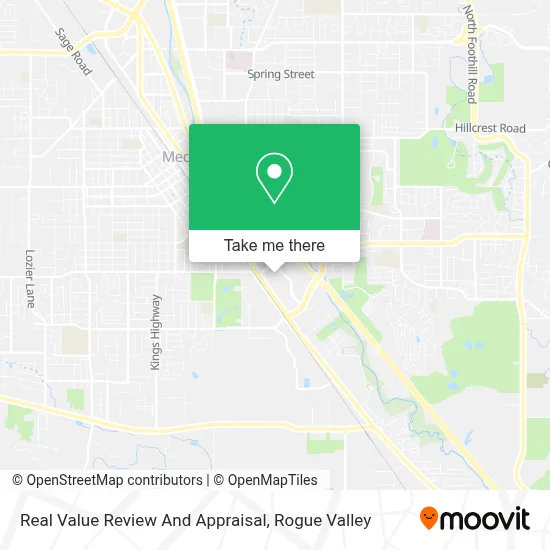 Real Value Review And Appraisal map