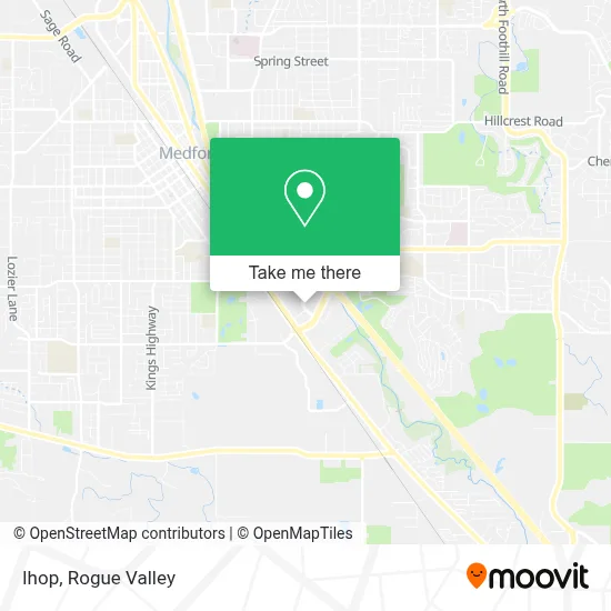 Ihop map