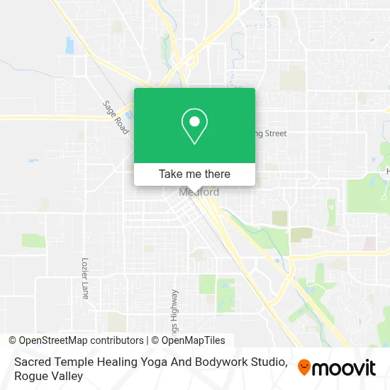 Sacred Temple Healing Yoga And Bodywork Studio map