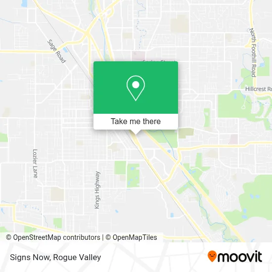 Signs Now map