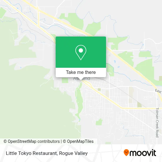 Little Tokyo Restaurant map
