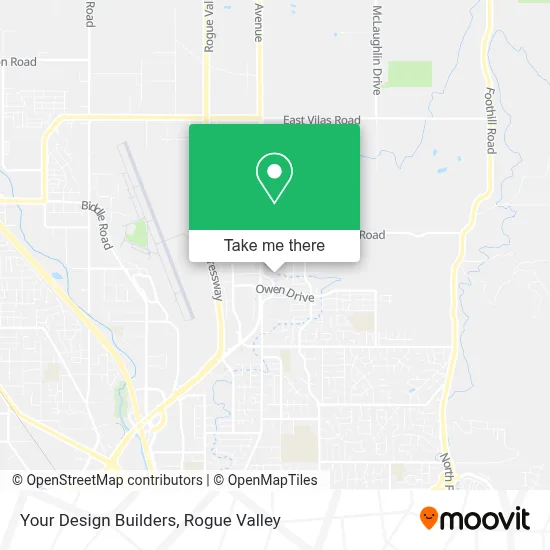 Your Design Builders map