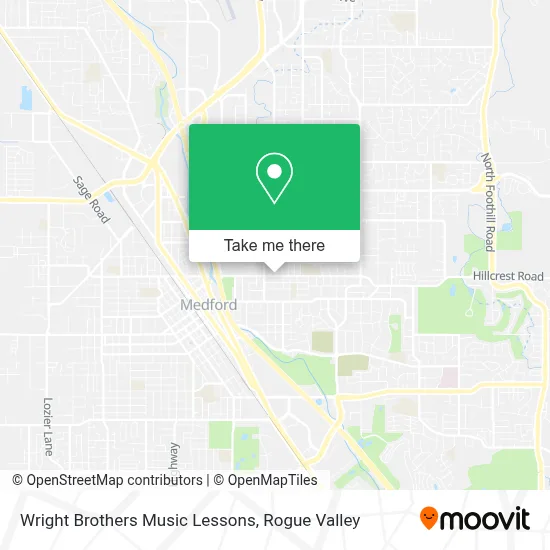 Wright Brothers Music Lessons map