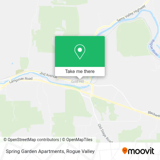 Spring Garden Apartments map