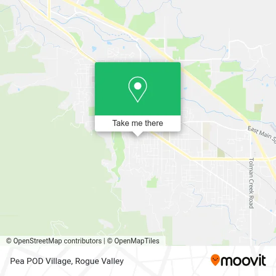 Pea POD Village map