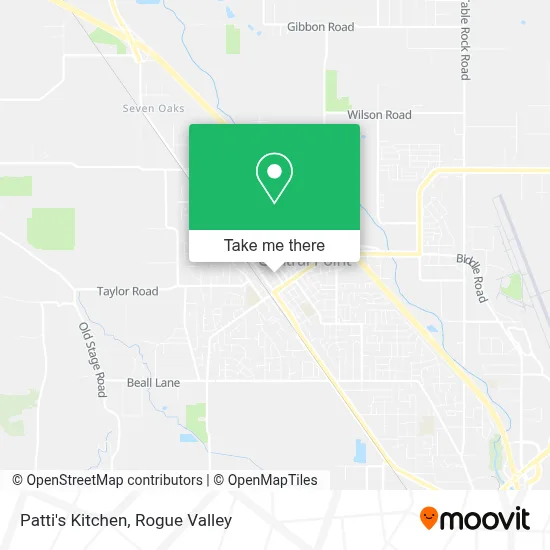 Patti's Kitchen map