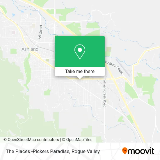 The Places -Pickers Paradise map