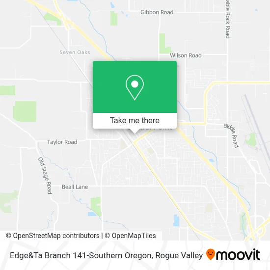 Edge&Ta Branch 141-Southern Oregon map