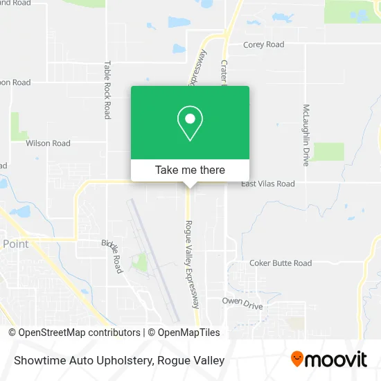 Showtime Auto Upholstery map