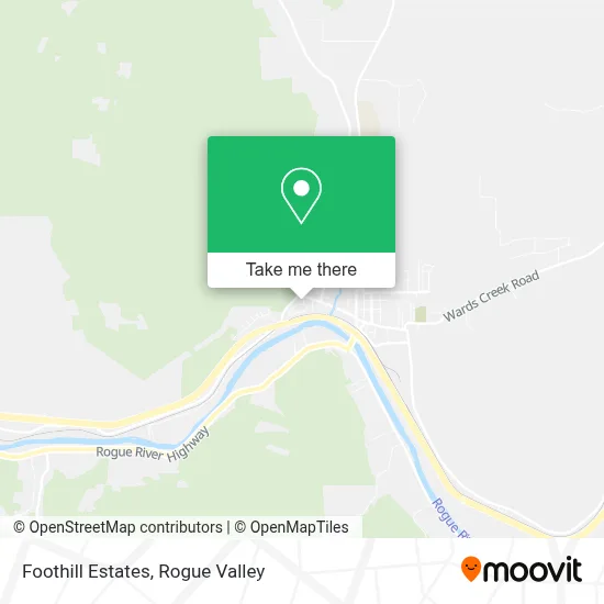 Foothill Estates map