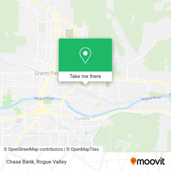 Chase Bank map