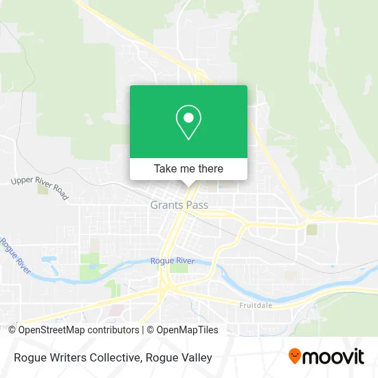 Rogue Writers Collective map