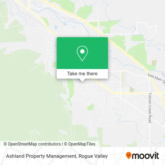 Ashland Property Management map