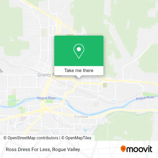 Ross Dress For Less map