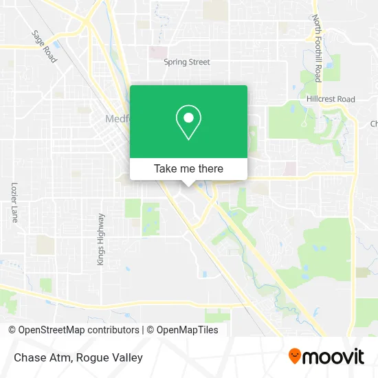 Chase Atm map
