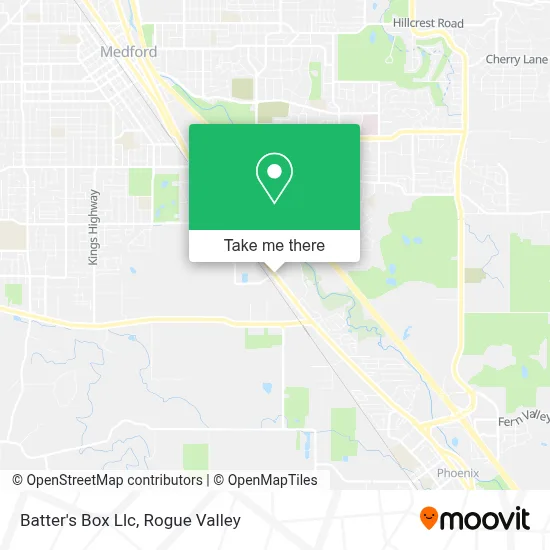 Batter's Box Llc map