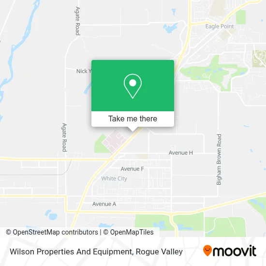 Wilson Properties And Equipment map
