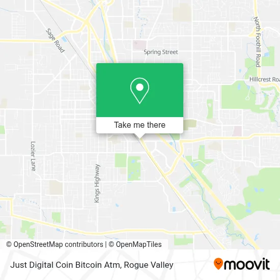 Just Digital Coin Bitcoin Atm map