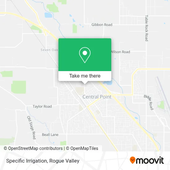 Specific Irrigation map