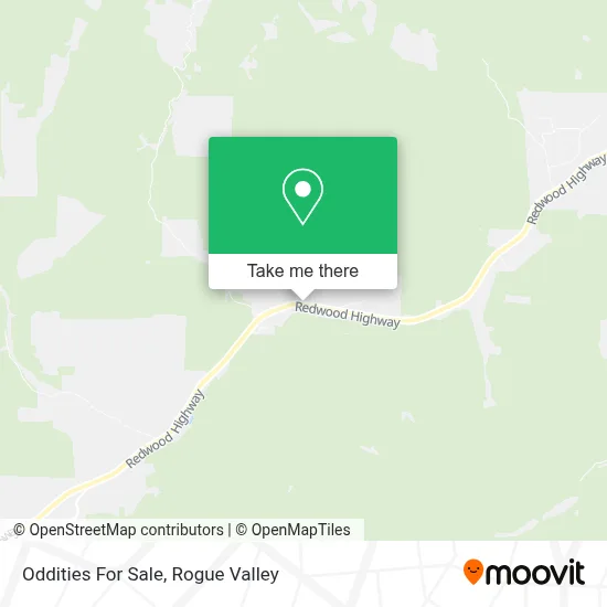 Oddities For Sale map