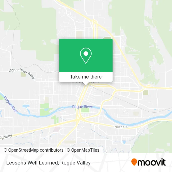 Lessons Well Learned map