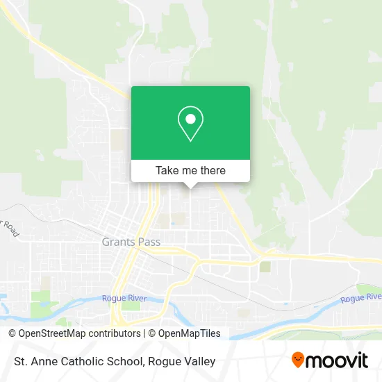 St. Anne Catholic School map