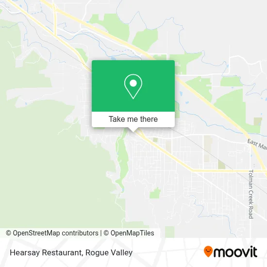 Hearsay Restaurant map