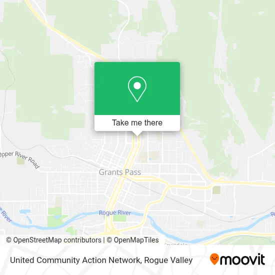 United Community Action Network map
