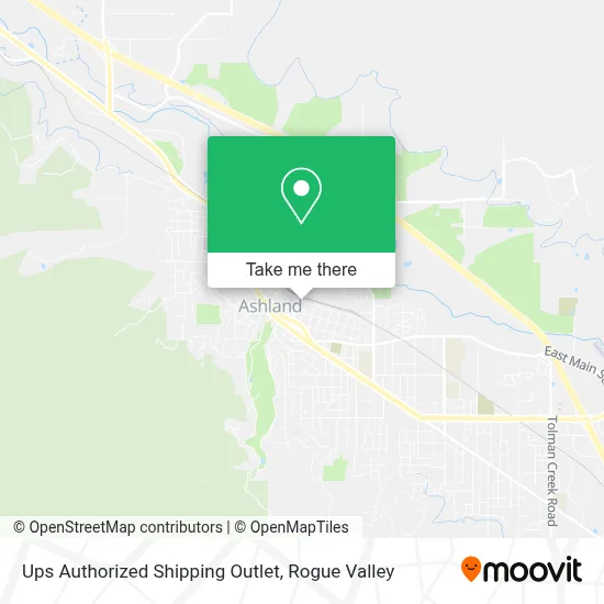Ups Authorized Shipping Outlet map