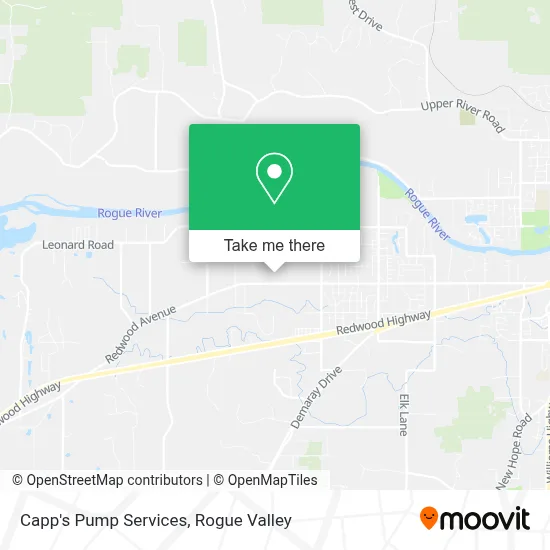 Capp's Pump Services map
