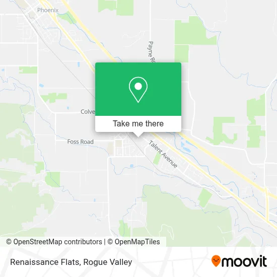 Renaissance Flats map