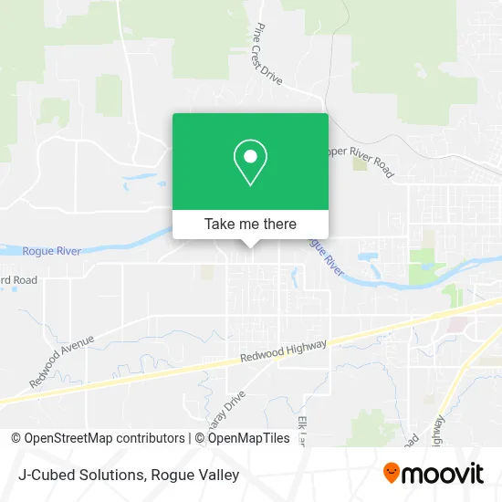 J-Cubed Solutions map