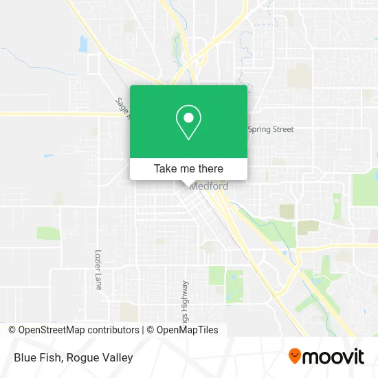 Blue Fish map