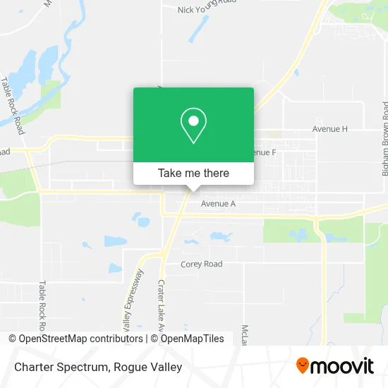 Charter Spectrum map