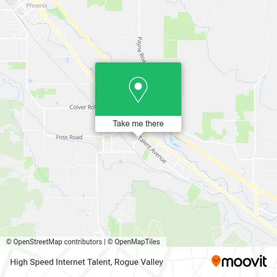 High Speed Internet Talent map