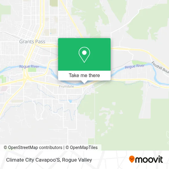 Climate City Cavapoo’S map