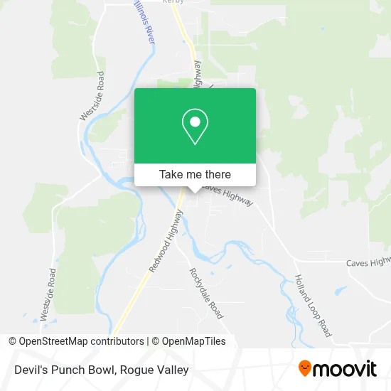 Devil's Punch Bowl map