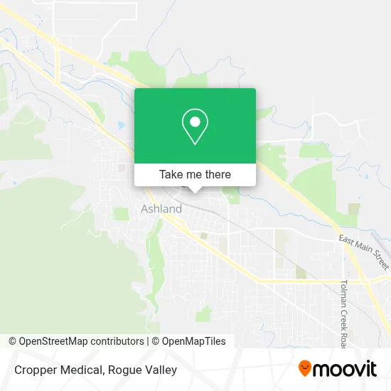 Cropper Medical map