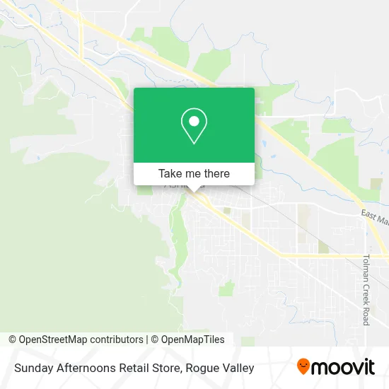 Sunday Afternoons Retail Store map