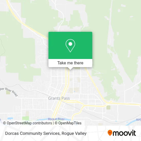 Dorcas Community Services map