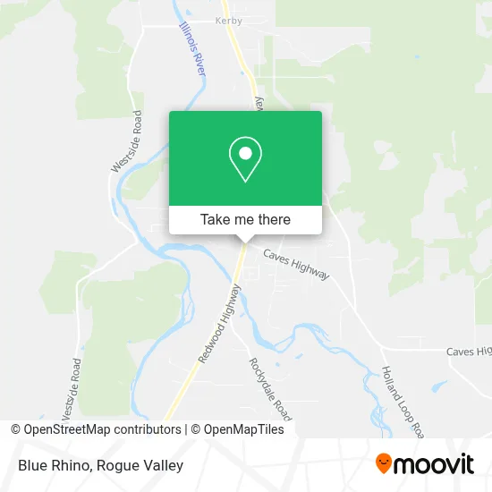 Blue Rhino map
