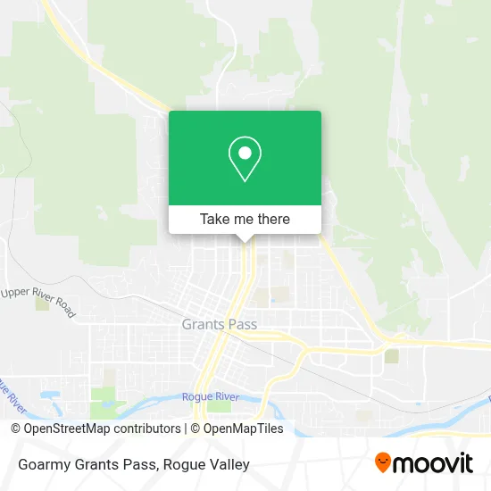 Goarmy Grants Pass map